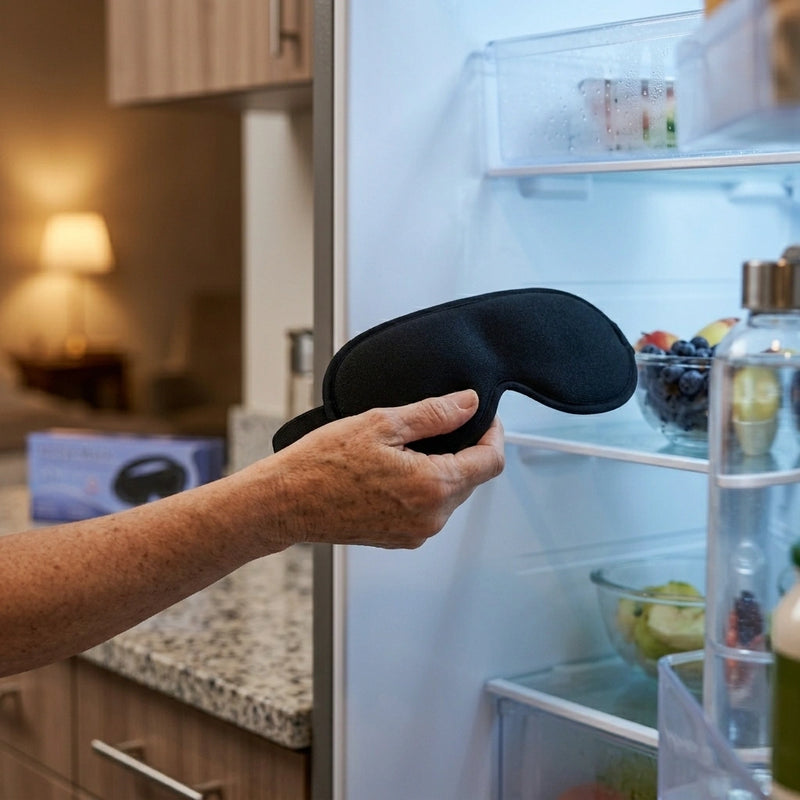 Placez le masque au frigo avant de dormir